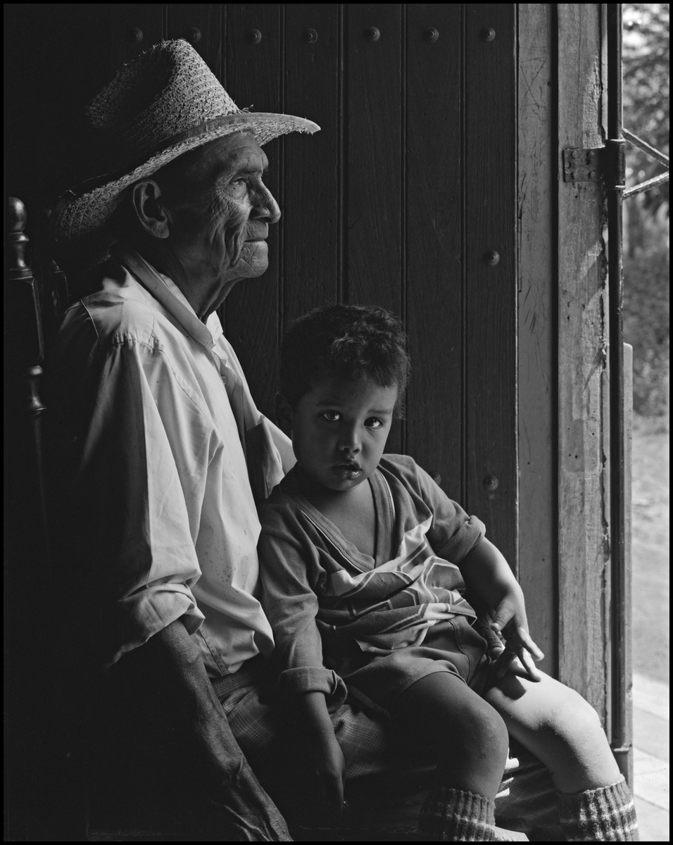 Juan & his great-grandson, Elgin, Nicaragua